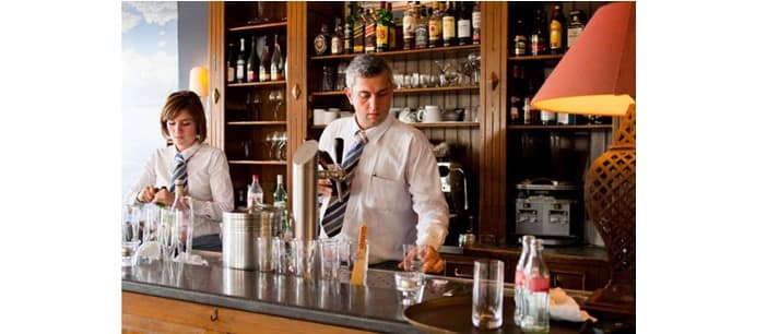 Zakelijk flirten in de horeca