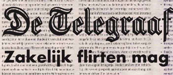 Zakelijk flirten mag